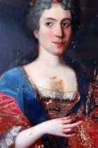 femme-rouge-restauration-tableau-grenoble